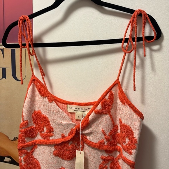 NWT Bloomingdales Saltwater Luxe soft stretch sundress L - Picture 1 of 10